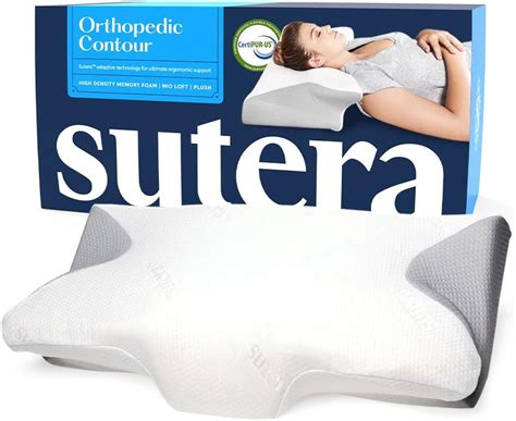 Sutera Orthopedic Knee Pillow offers the most supportive and effective way to promote proper alignment of the spine, hip, and knees during sleep. . Sutera pillow